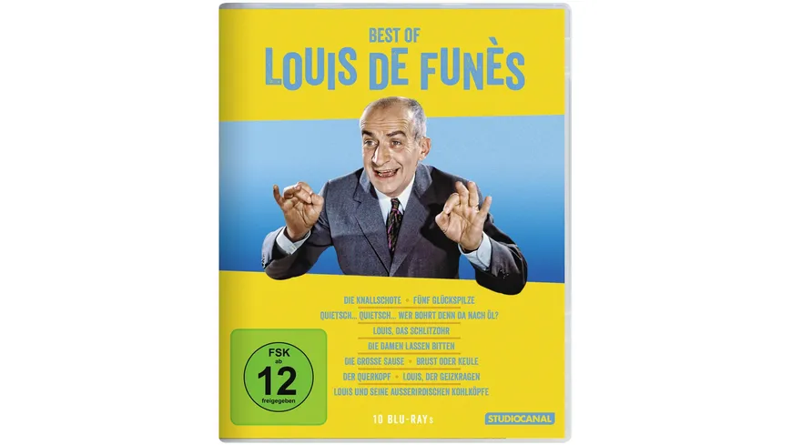 Best of Louis de Funes  [10 BRs]