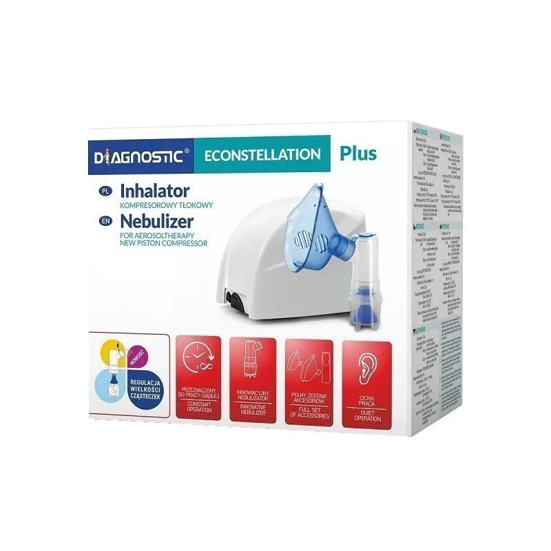Diagnostisk Econstellation Plus, stempelkompressorinhalator