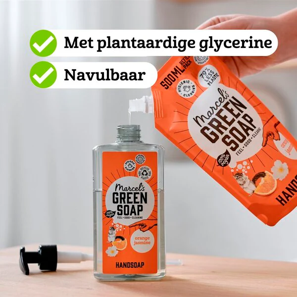 Marcel's Green Soap sapun za ruke s mirisom narandže i jasmina 500ml