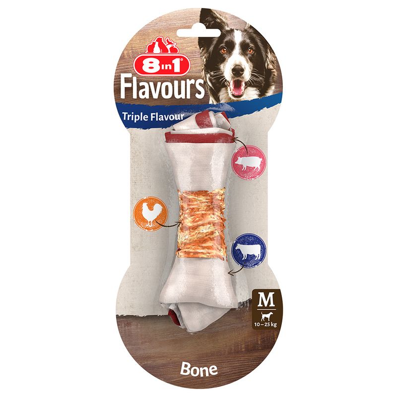 8in1 Triple Flavour Kauknochen M zu TOP-Preisen