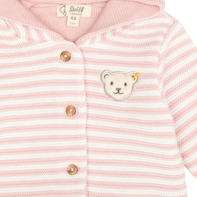 Strickjacke GOTS, rosa