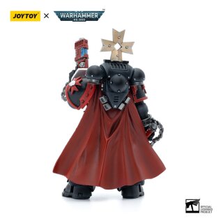 Warhammer 40k Actionfigur 1/18 Black Templars Sword Brethren Brother Dragen 12 cm