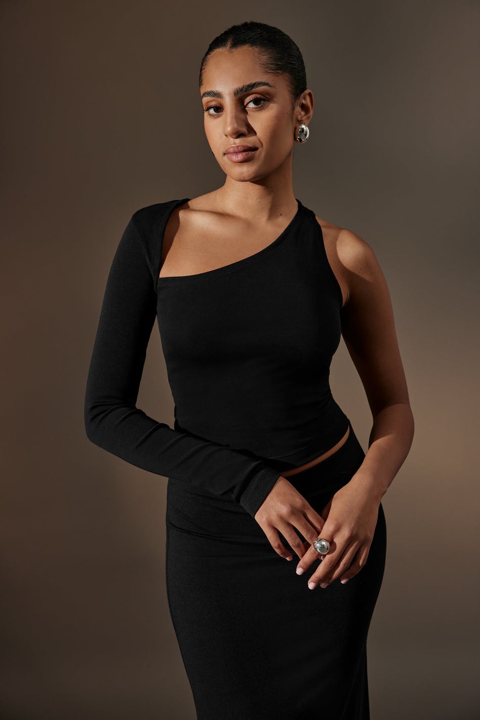 One sleeve top