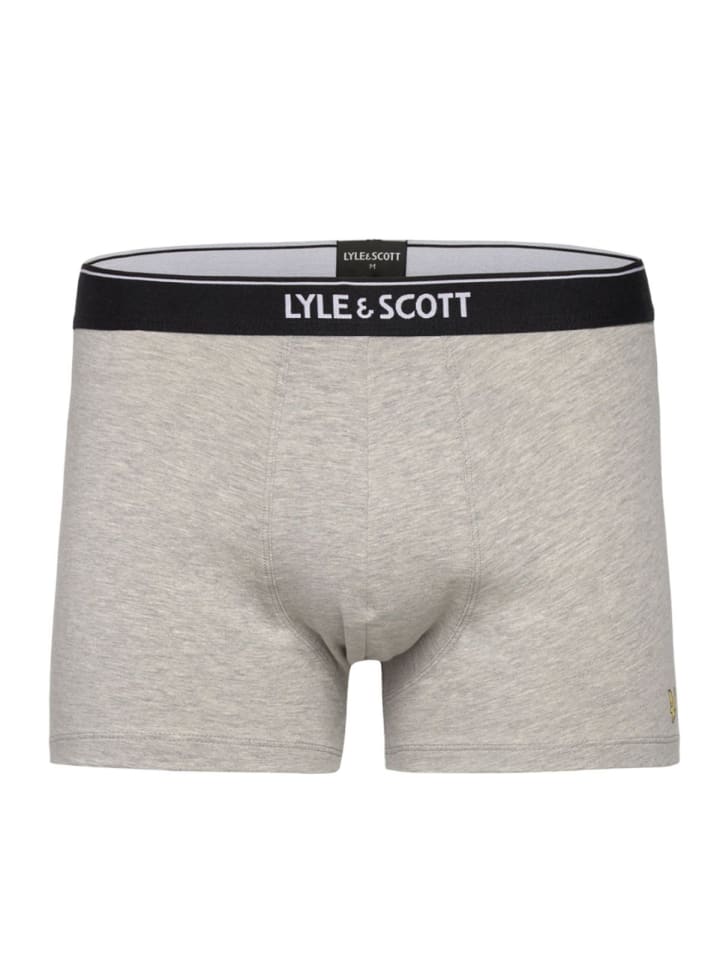 Lyle & Scott Trunks 5-Er Set in Schwarz/Khaki/Weiß/Dunkelblau/Meliertes Grau günstig kaufen