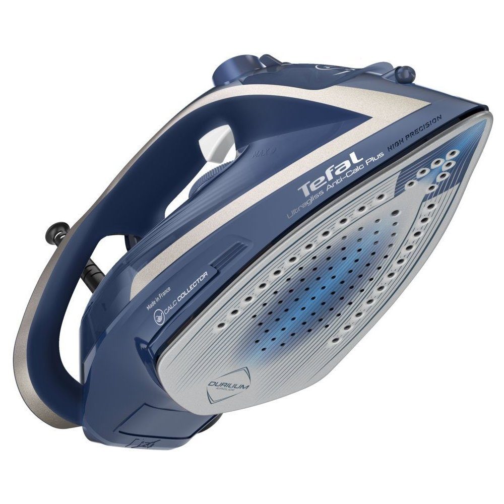 Tefal Dampfbügeleisen FV 6830 Ultragliss Plus - Dampfbügeleisen - blau, 2800 W