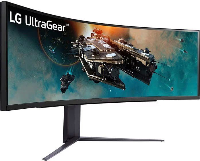 LG 49GR85DC Curved-Gaming-Monitor (124 cm/49 