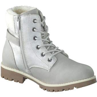 Puccetti Schnür Boots in grau