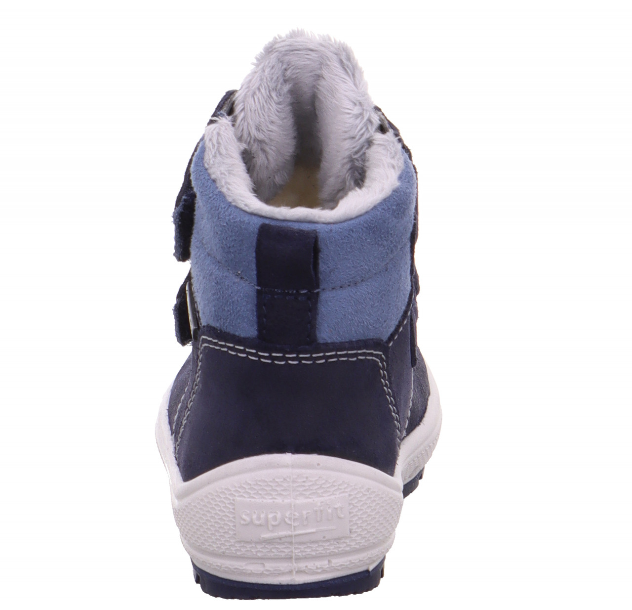 GROOVY - Blau Boots mit Klettverschluss