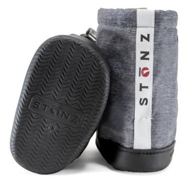 Stonz ~ Toddler Booties ~ Heather Grey