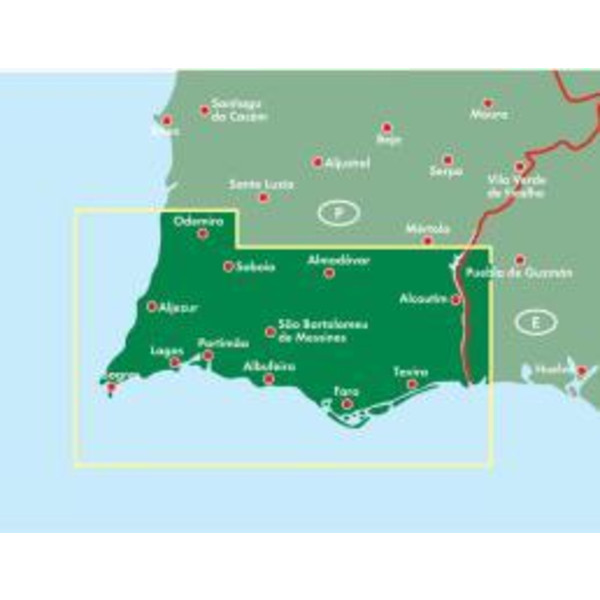 Algarve 1 : 150 000 - Wanderkarte