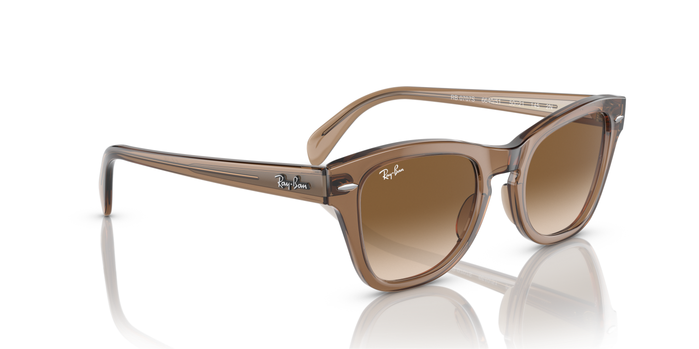 RB0707S - Maro deschis lucios, maro transparent