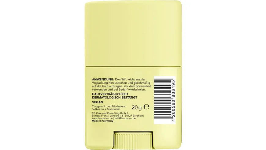 be routine Sonnenstick LSF 50 20 g