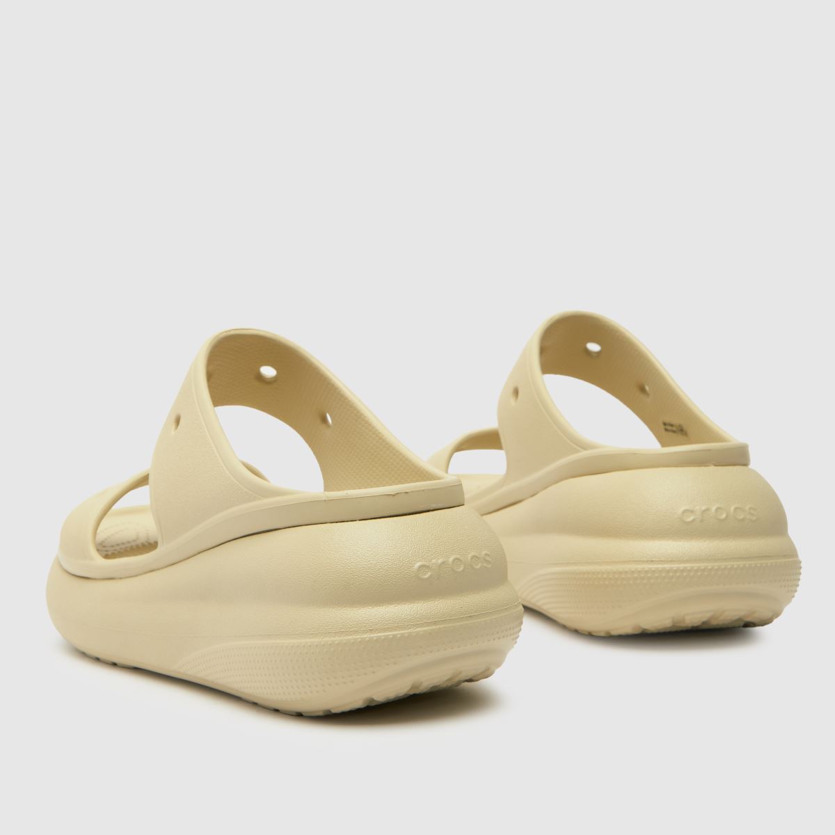 Crocs Crush szandál kő színben