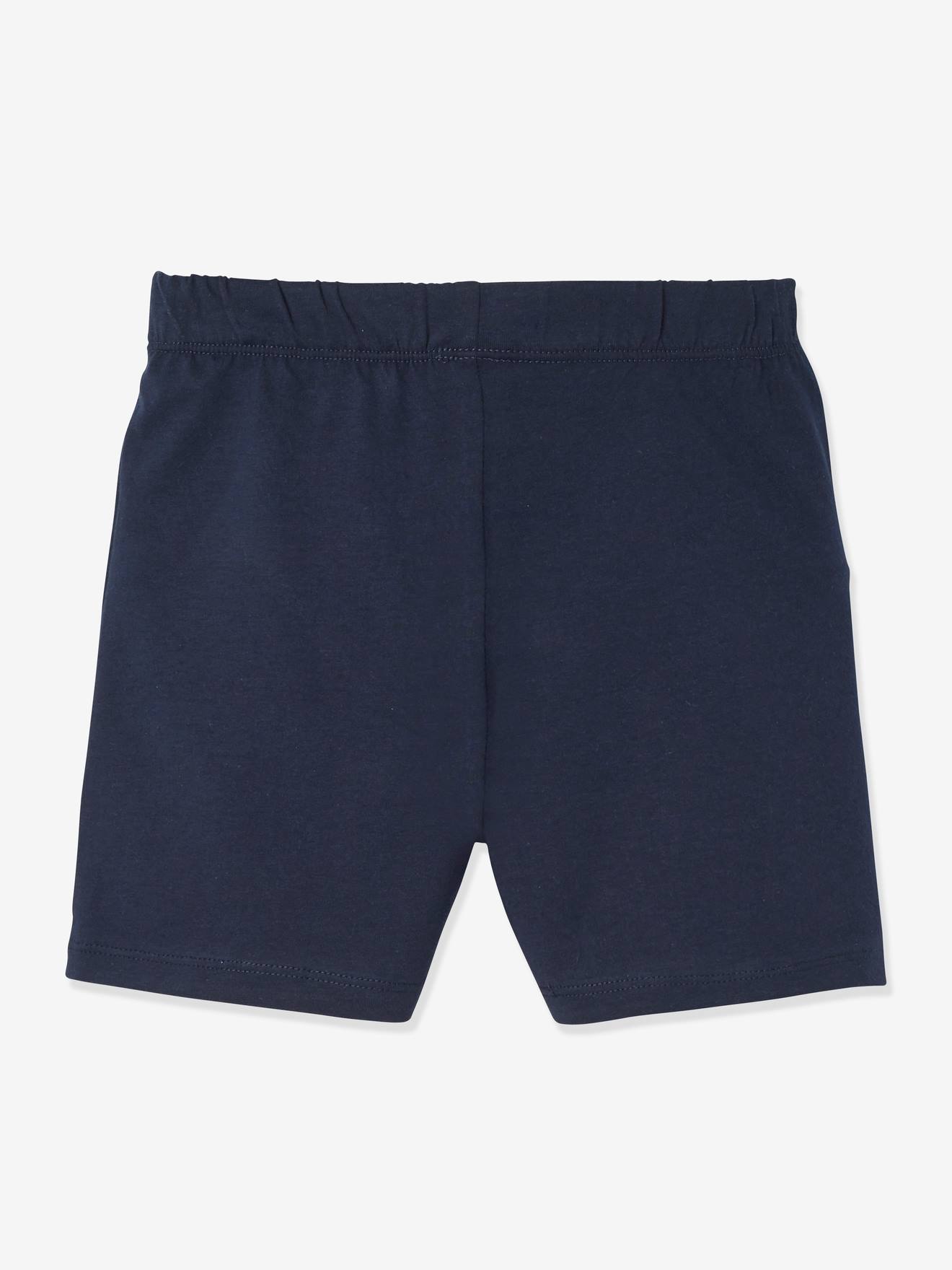 Vertbaudet 2er-Pack kurze Jungen Schlafanzüge BASIC Oeko-Tex - pack grau/nachtblau