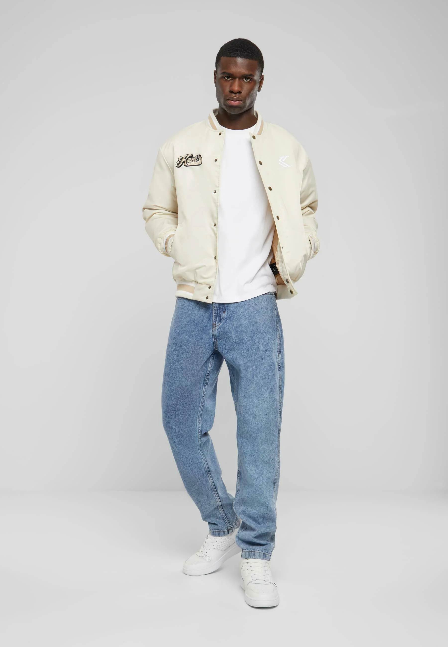 Karl Kani OG DINER BOWLING - Chaquetas bomber