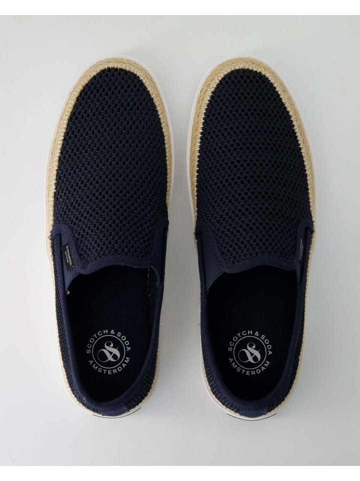 Scotch & Soda Slipper in Blau günstig kaufen