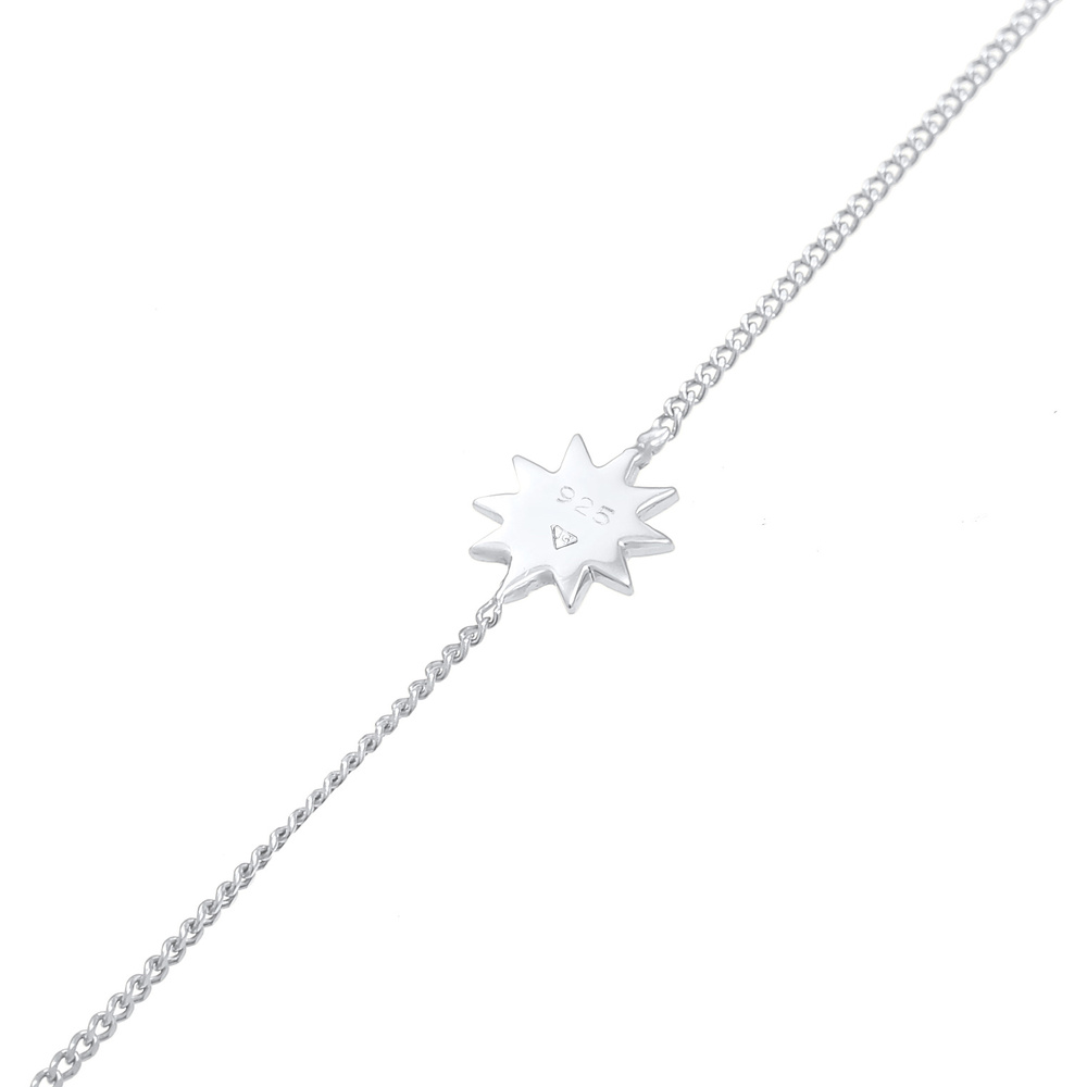 Elli Elli Bracelet Soleil Été Filigrane Basic Trend Bracelet Femme - (925/1000) Argent Bracelet