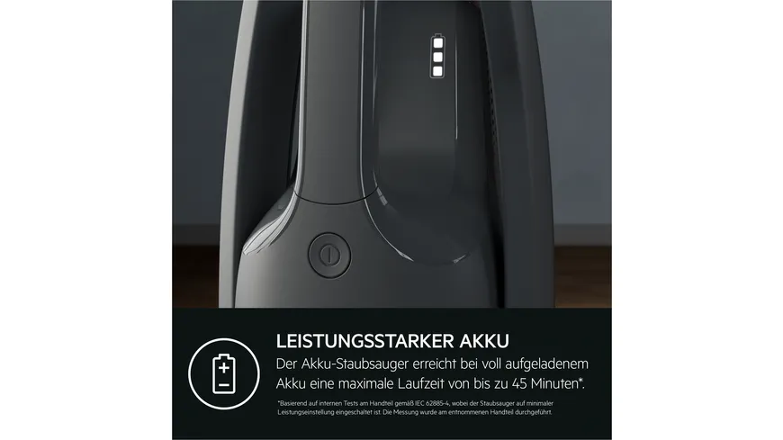 AEG Akku Stielstaubsauger AS52CB18DG