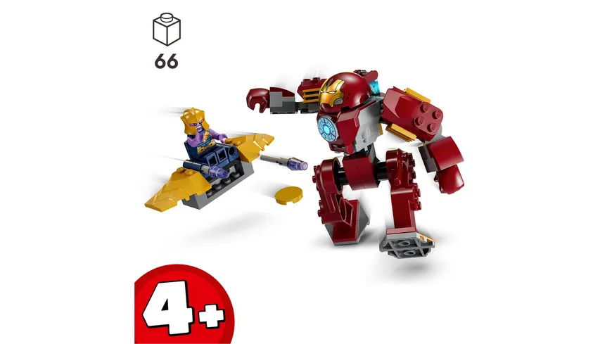 LEGO Marvel 76263 76263 Iron Man Hulkbuster vs. Thanos Set mit Actionfigur