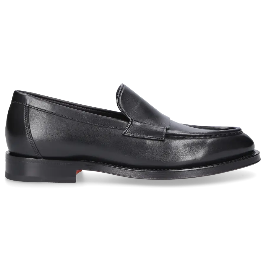 Santoni - Loafer 18357 Kalbsleder - schwarz