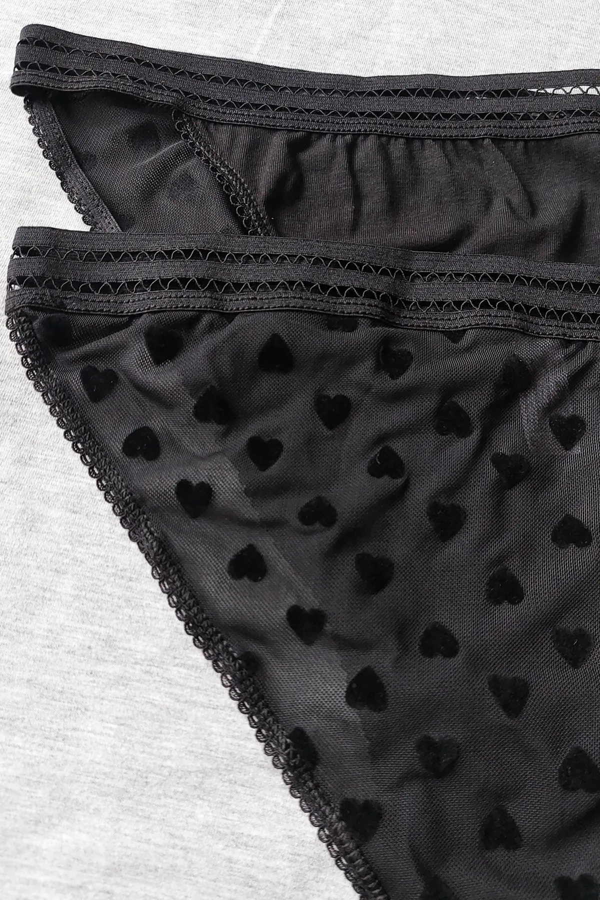 Sensu  5er-Pack Slip-Slips mit Tülldetails für Damen – KTS4008TÜL-5