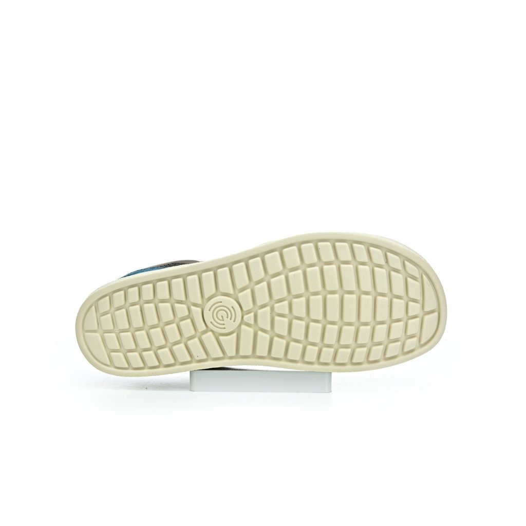 Groundies Nova GS1 Dark Grey/Petrol Barfußsneakers