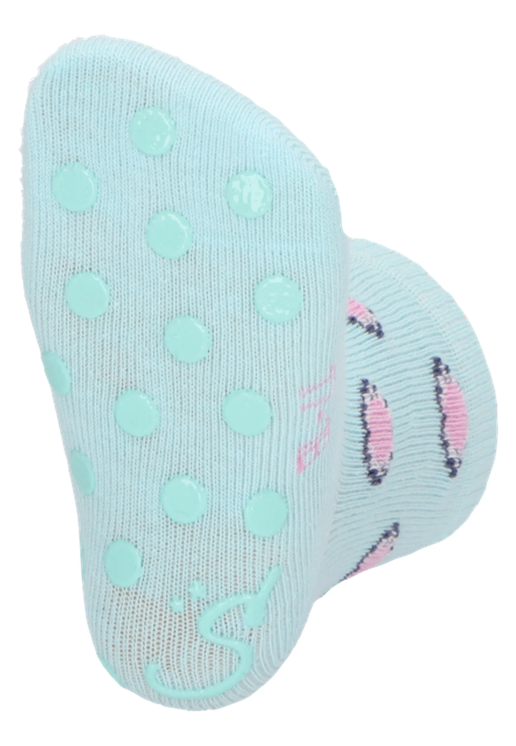 ABS Krabbelsocken im 2er Pack mit Motiv Maus