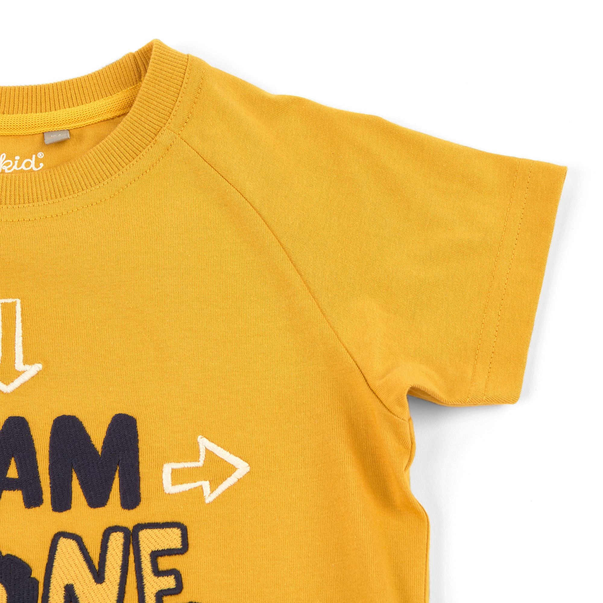 Gelbes Kinder T-Shirt Team Zone
