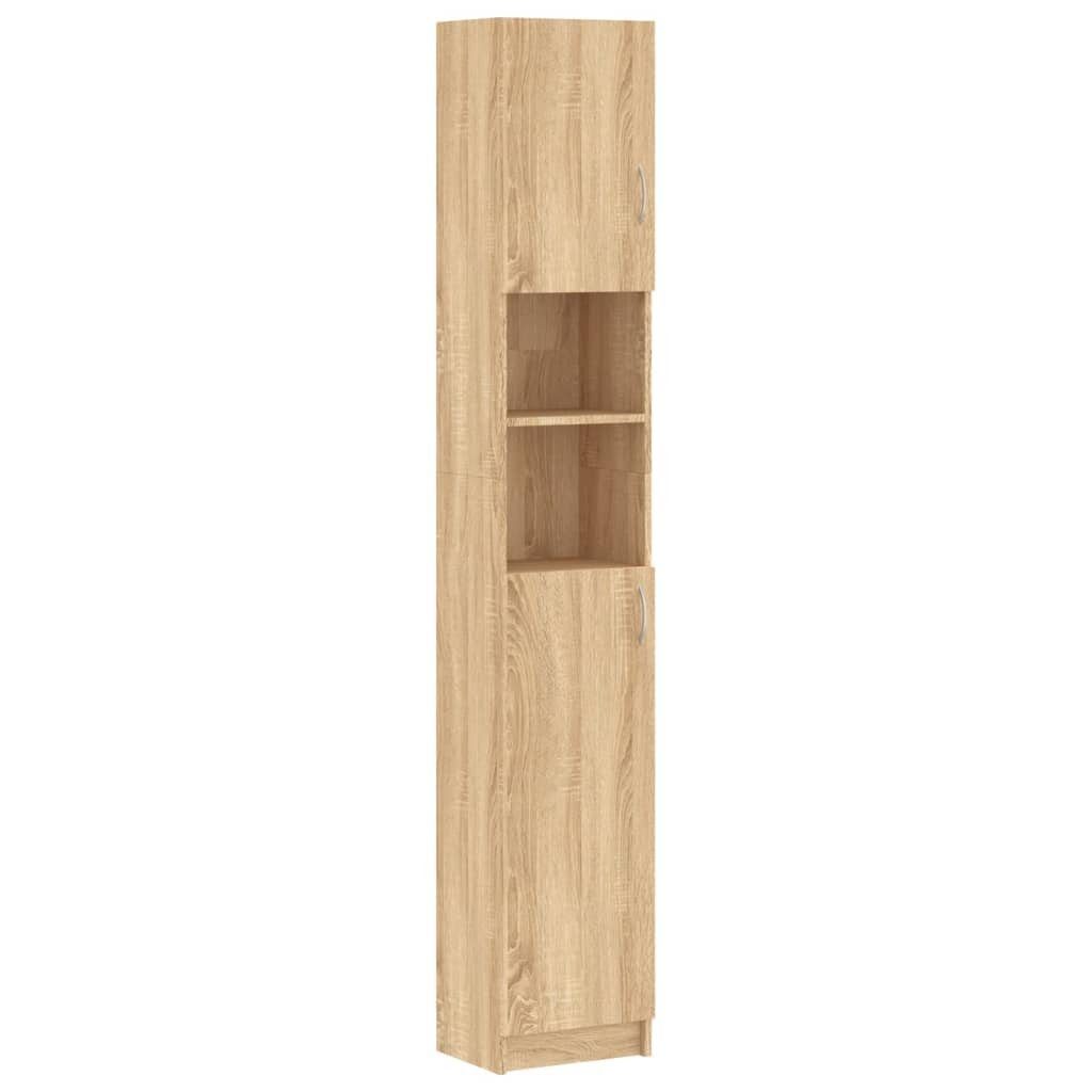 vidaXL Waschmaschinenumbauschrank Waschmaschinenschrank-Set Sonoma-Eiche Holzwerkstoff