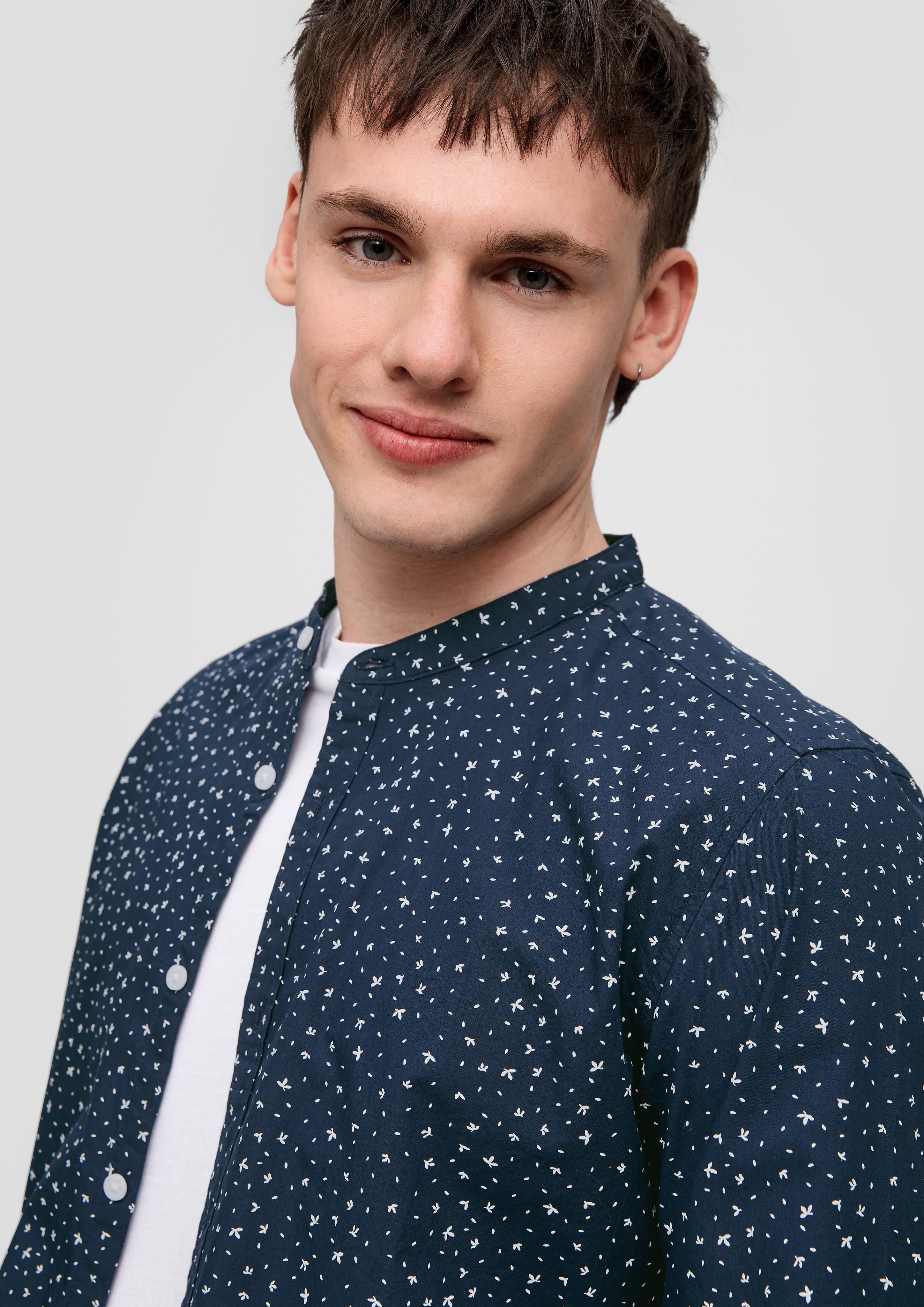 Baumwollhemd mit All-over-Print  2154591-58A0