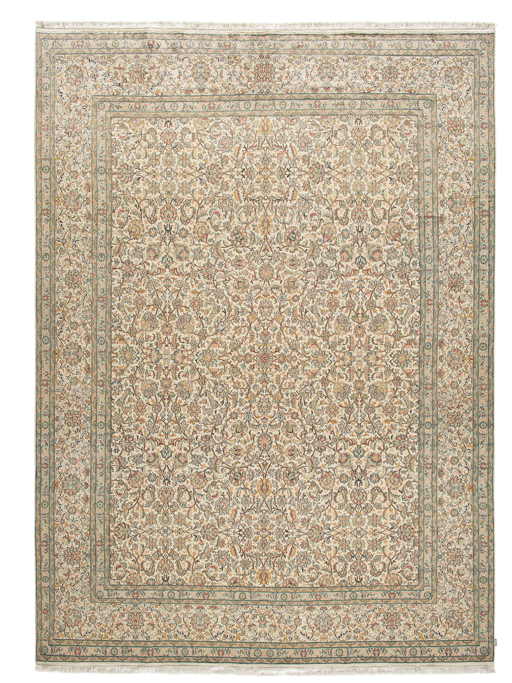 Kaschmir Seide 18/18 ca. 241 x 332 cm, Unikat / Einzelstück
