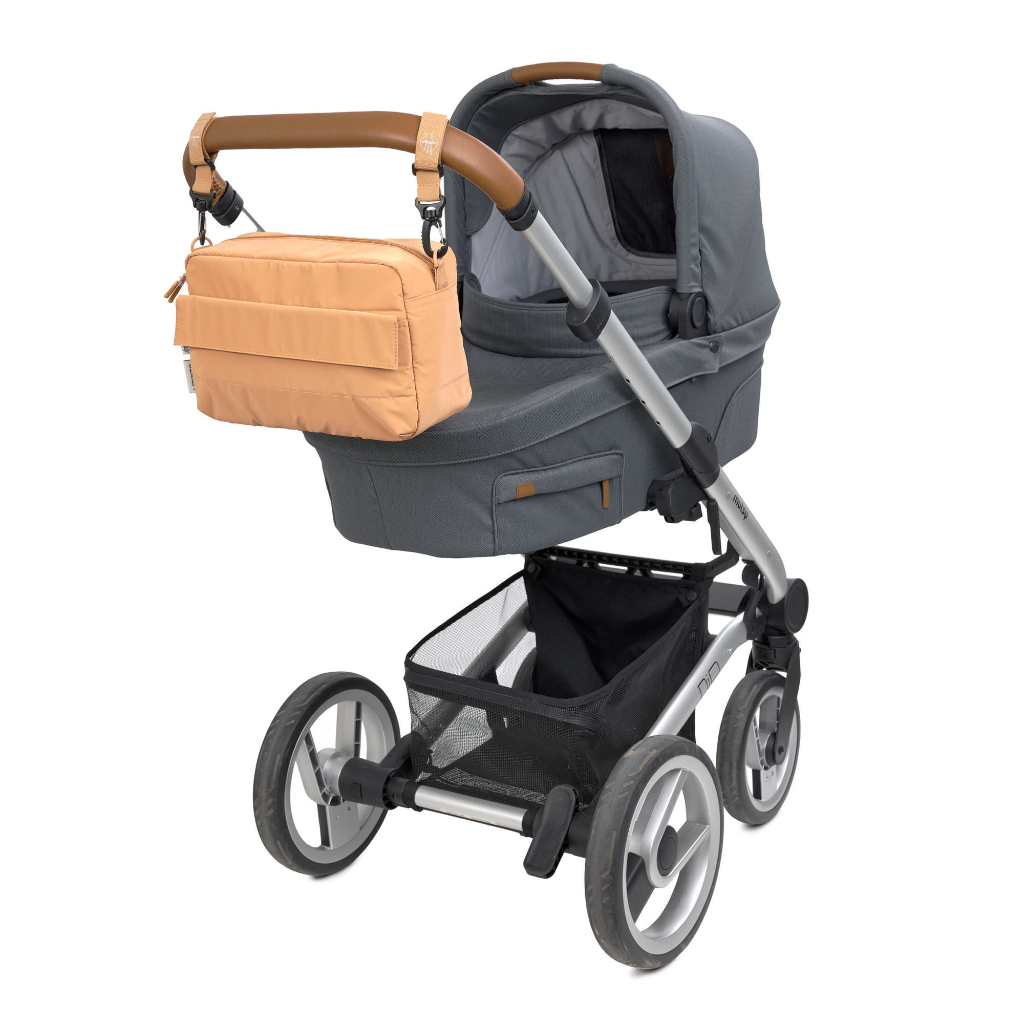 Kinderwagentasche, Kamel Beige