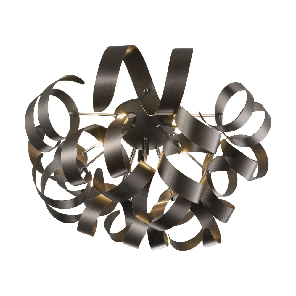 Deckenleuchte MONDO Curly IV coffee