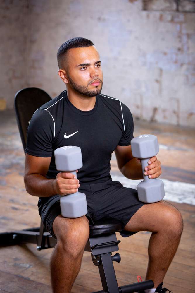 Urban Fitness verstellbare Hantelbank UFB105