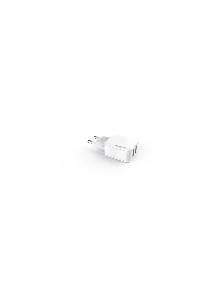 COFI 1453 Dual USB 2.1A Schnell Wandladegerät Reiseladegerät Stecker weiß in Weiß günstig kaufen onesize