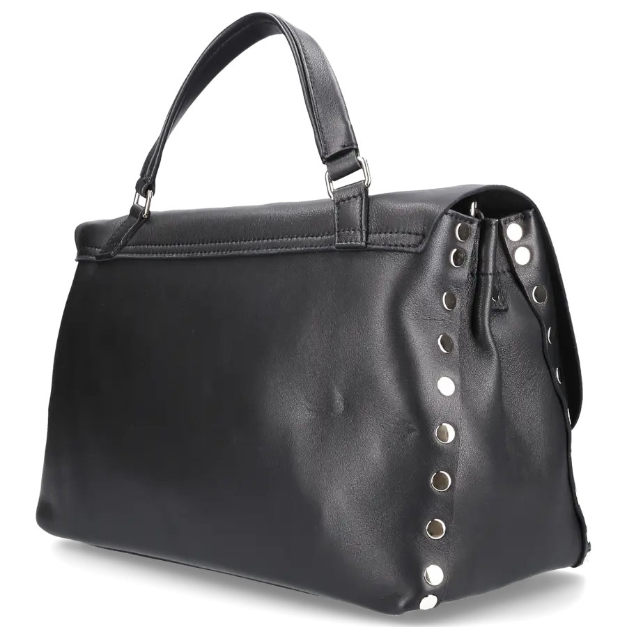 Zanellato - Handtasche POSTINA HERITAGE Kalbsleder - schwarz