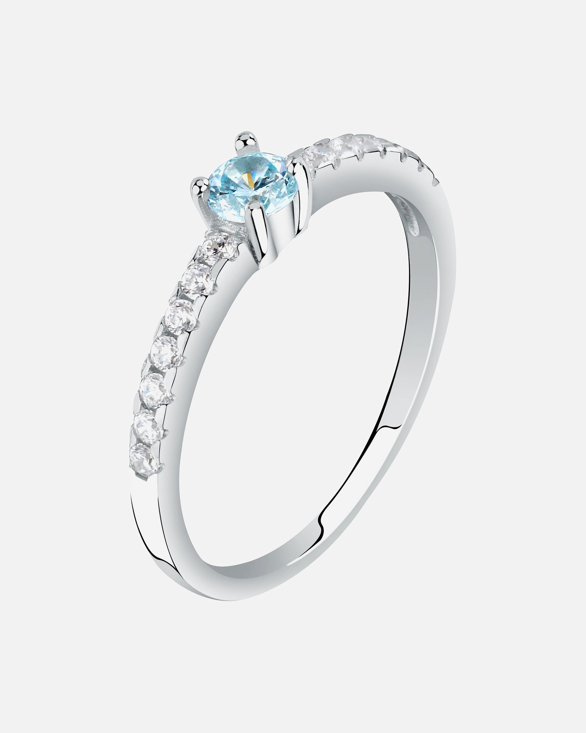 The Little Story Blue and Silver Rings