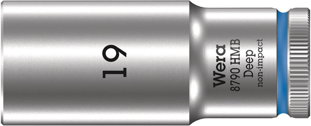 Wera 05004541001 8790 HMB Dyb Hånd- og Maskintop med 3/8