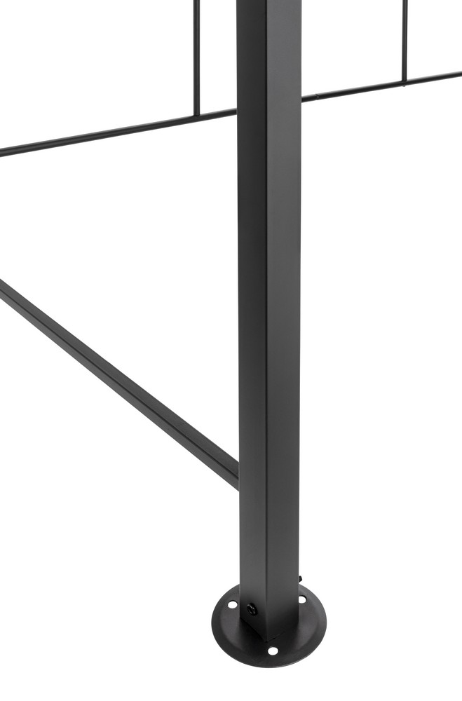 HC Home & Living Aluminium-Grillpavillon, ca. 165 x 275 x 235 cm - Anthrazit