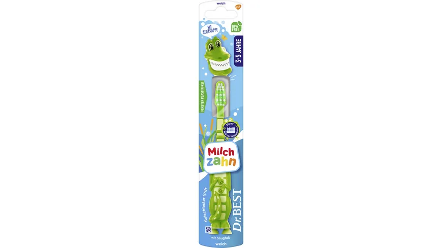 Dr.BEST KIDS Milchzahn Zahnbürste weich
