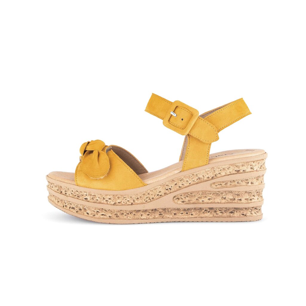 Gabor fashion Keilsandalette gelb