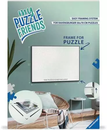Puzzle-Rahmen schwarz