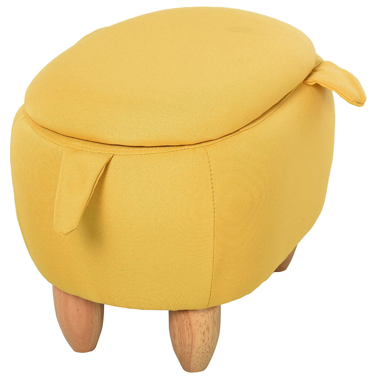 Kinderhocker in Schweinchenform