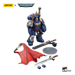 Warhammer 40k Actionfigur 1/18 Ultramarines Captain in Gravis Armour 12 cm