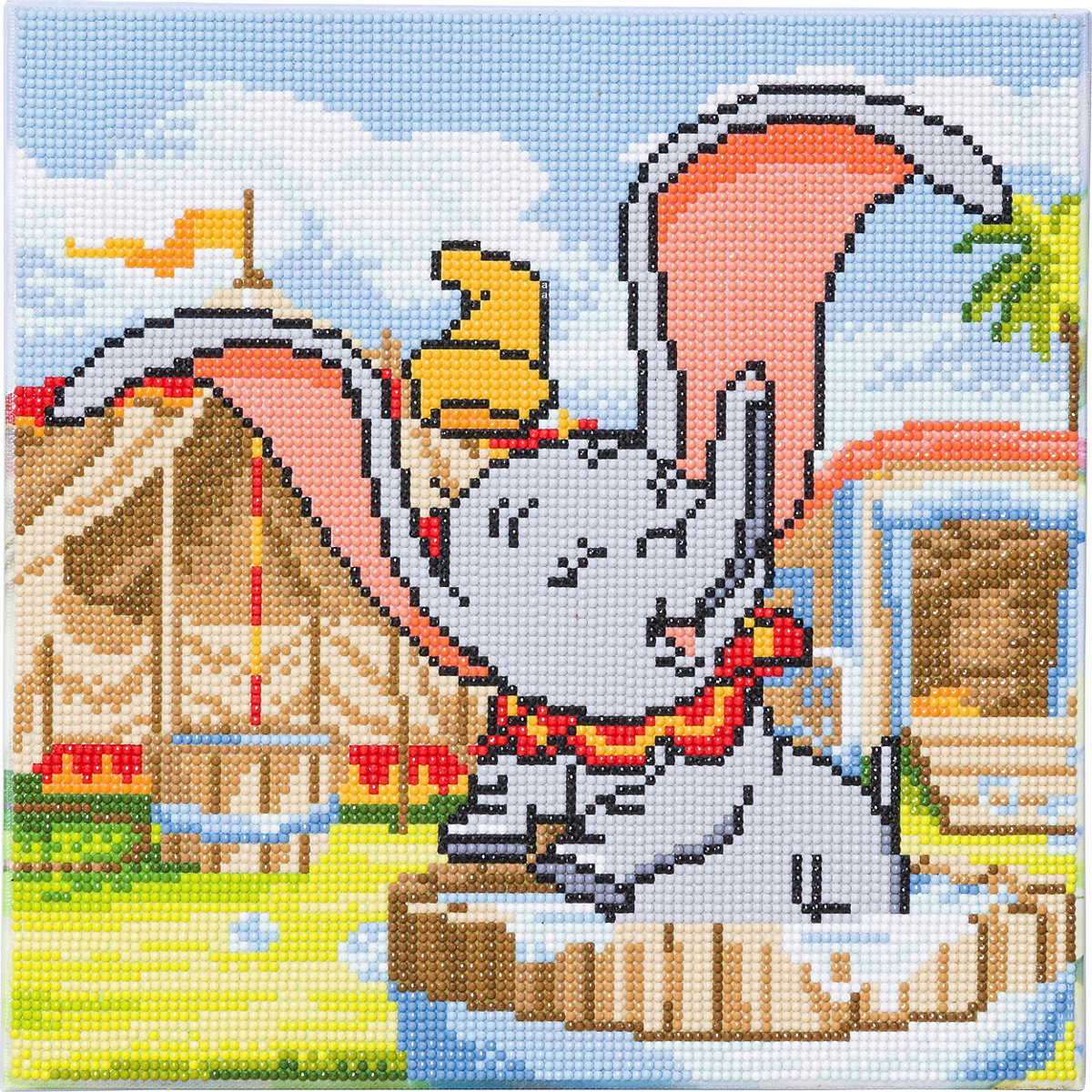 Dumbo's Bad Crystal Art 30x30cm