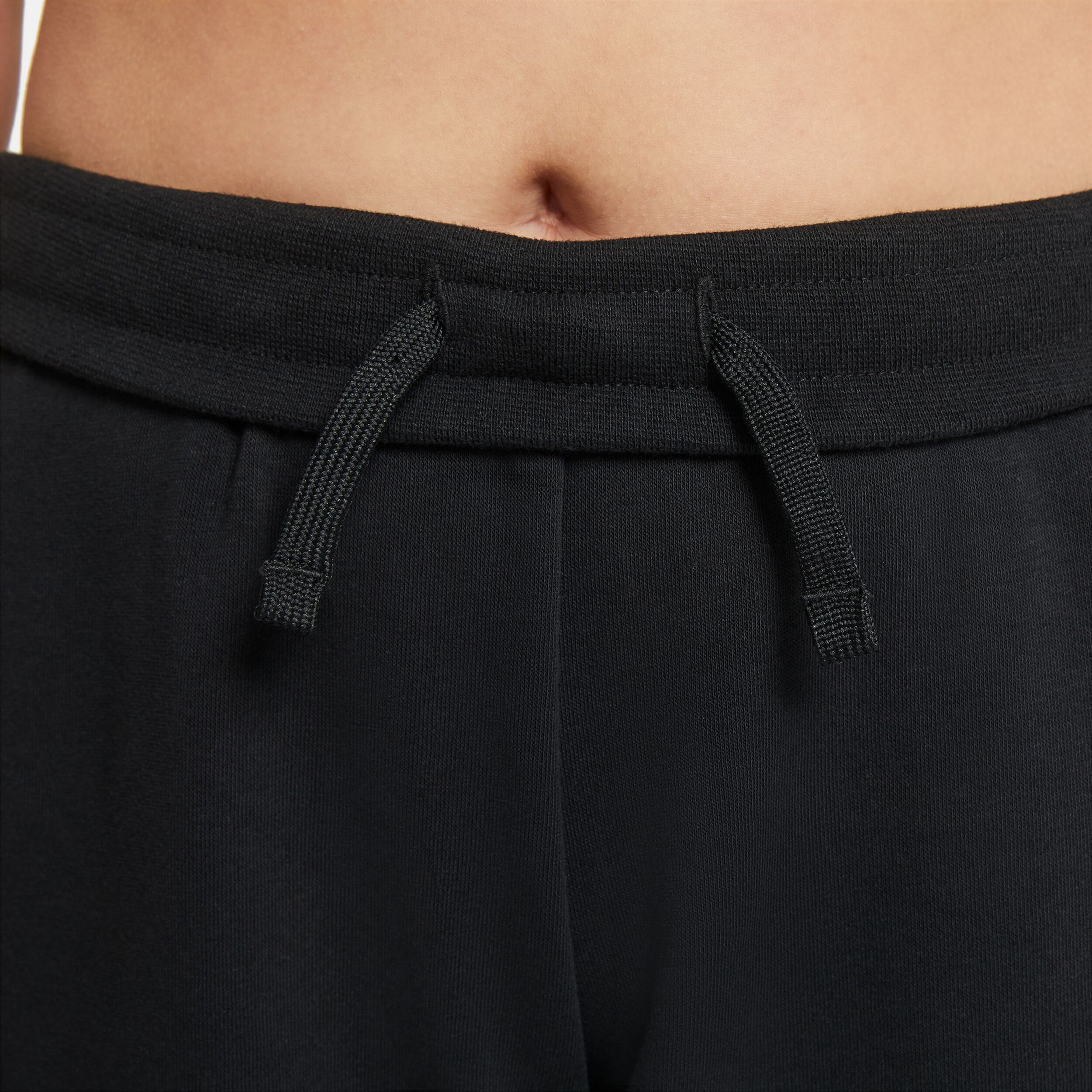 Sportswear Club Fleece Trainingshose Mädchen - Schwarz, Weiß