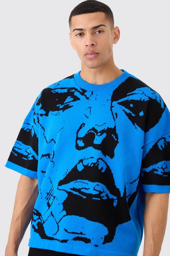 Oversize T-Shirt mit Print
