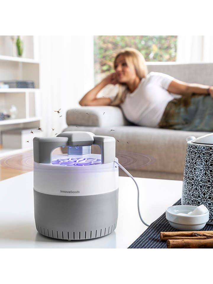 InnovaGoods Elektrischer Mückenschutz in Grau/ Weiß - (H)14 x Ø 12 cm günstig kaufen onesize
