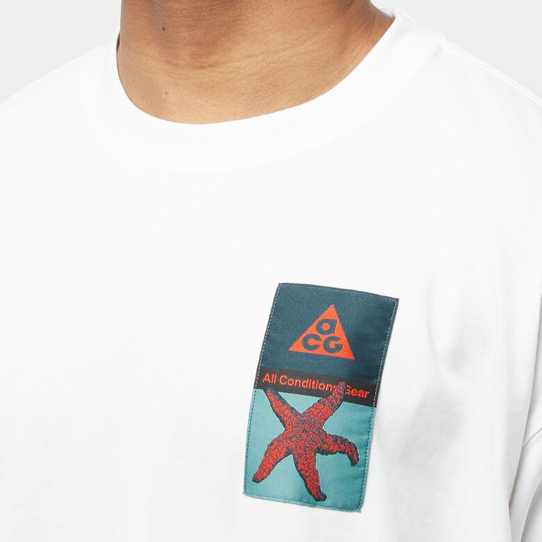 NIKE NRG ACG Shortsleeve Tee Patch white