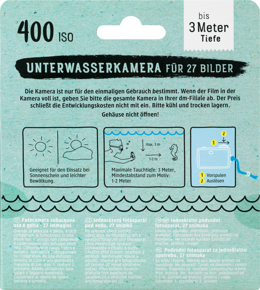 Unterwasserkamera Perlentaucher, 1 St